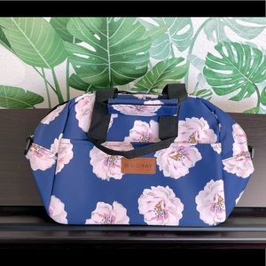 Baloray | Floral blue lunch bag